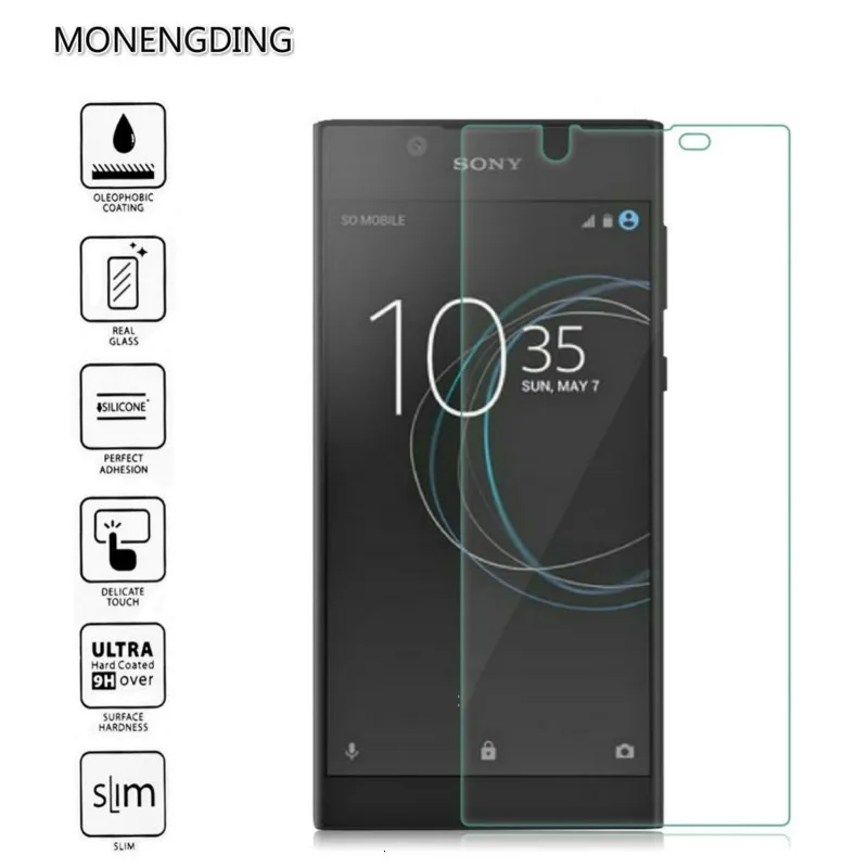 Защитное стекло закаленное 2.5D для Sony Xperia L1/L2/L3 | Мобильные телефоны и аксессуары