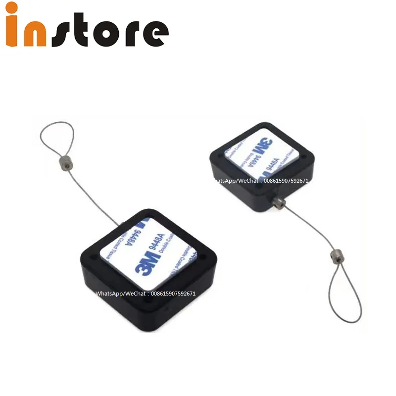 50 Telescopic Anti-Theft Cable Box Wire Rope Puller Automatic Line Box Wire Rope Puller Anti-Theft Chain Button
