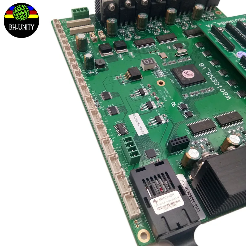 Эко сольвентный принтер части hoson tx800 плата печатающей головки/каретная плата с 4 головками для Epson dx8 печатающая головка
