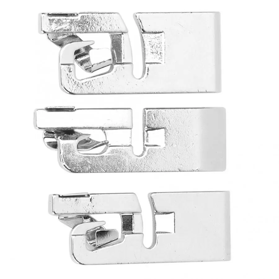 Швейные машины 3 шт многофункциональная швейная машина скругленная прижимная лапка набор 3 мм 4 мм 6 мм швейная машина