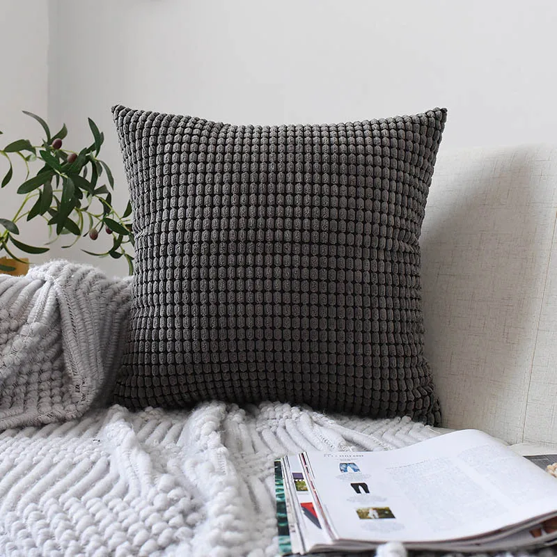 Домашний стул подушка крышка Подушка Чехол s кукурузы ткани вельвет