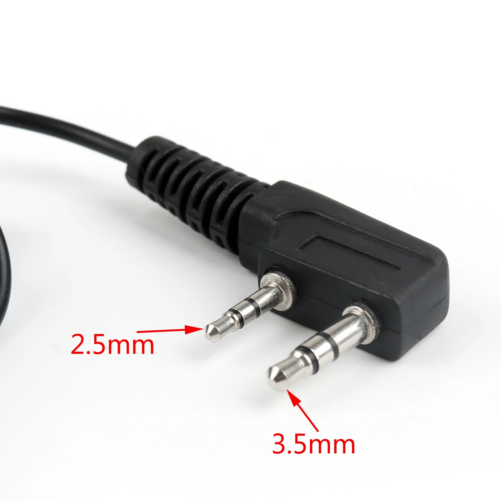 Artudatech наушники гарнитура микрофон 2Pin PTT для Baofeng UV-5R 888S QUANSHENG TG-UV2 радио UV5R UV.5R аксессуары для рации