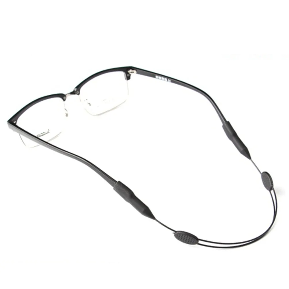 Elastic Silicone Eyeglasses Straps Sunglasses Chain Sports Anti-Slip String Glasses Ropes Band Cord Holder 25cm