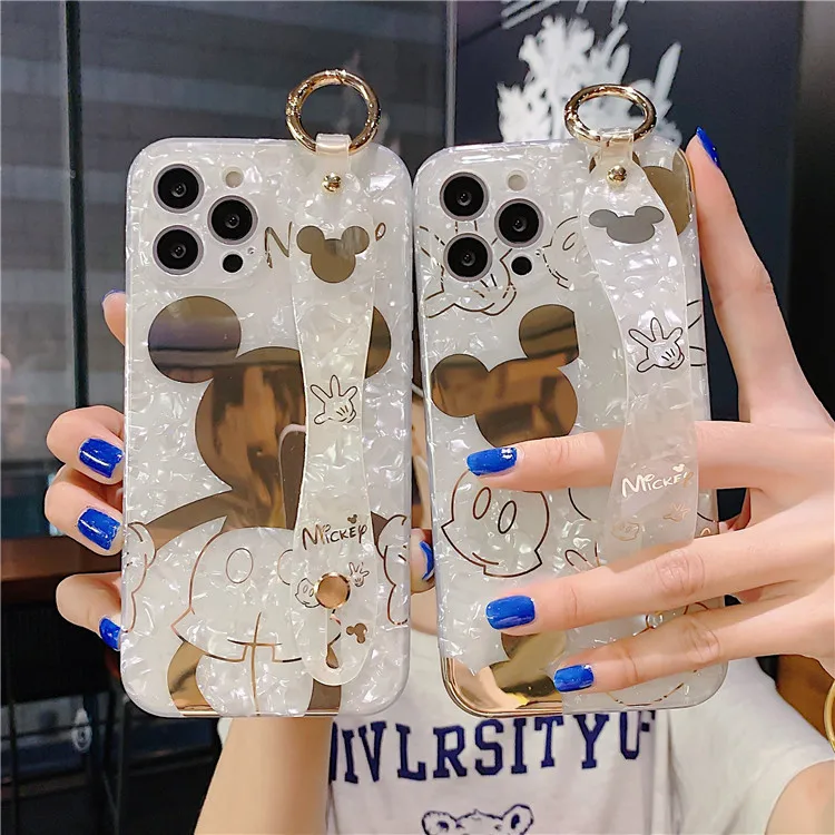 2021 Disney Mickey Minnie para iPhone 7 plus xr xs max 11/12pro max 12mini personalizado fabricante par teléfono caso