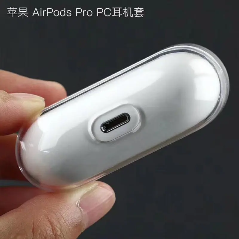 Беспроводной Bluetooth чехол для наушников для AirPods Pro Airpods3 Жесткий ПК прозрачный защитный чехол для Airpods 3 Аксессуары для зарядки коробка