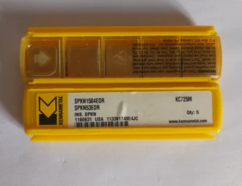 

10PCS KENNAMETAL CARBIDE INSERT SPKN1504EDR KC725M