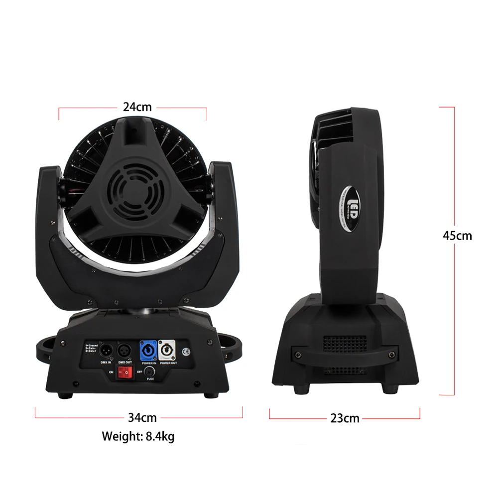 ping LED Wash Zoom Moving Head Light 36x18W RGBWA+UV 6IN1 Touch Screen Lyre 36x12W DMX 18 Channels DJ Disco Party Bar led light disco light led stage light