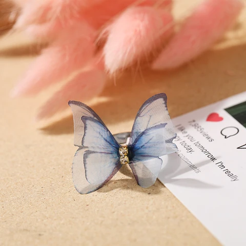 New Super Butterfly Rings Individual Character Is Popular Open Index Finger Rings For Women Jewelry Gift