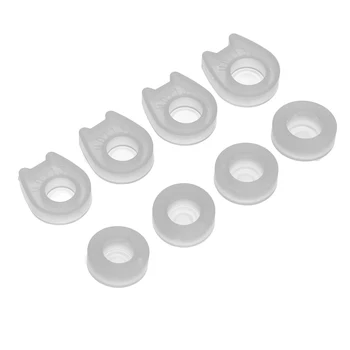 

8Pcs Assorted Size DIY Silicone Ring Mold Cat Head/Cat Ear Ring Mould