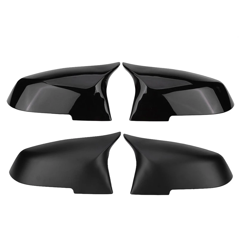 Для Bmw F20 F21 F87 M2 F23 F30 F36 X1 E84 глянцевый черный боковое зеркало крышка заднего вида M4