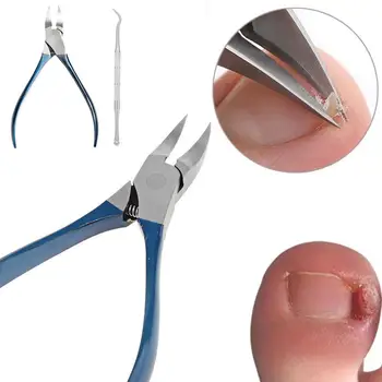 

2PCS / Set Professional Nail Inlay Forceps Nail Remover Nail Clippers Nail Clippers Onychomycosis Nail Nail Toenail Helper