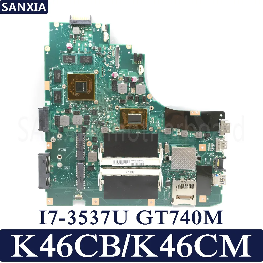 Материнская плата KEFU K46CB/K46CM для ноутбука ASUS K46CB K46CM K46C K46 протестированная