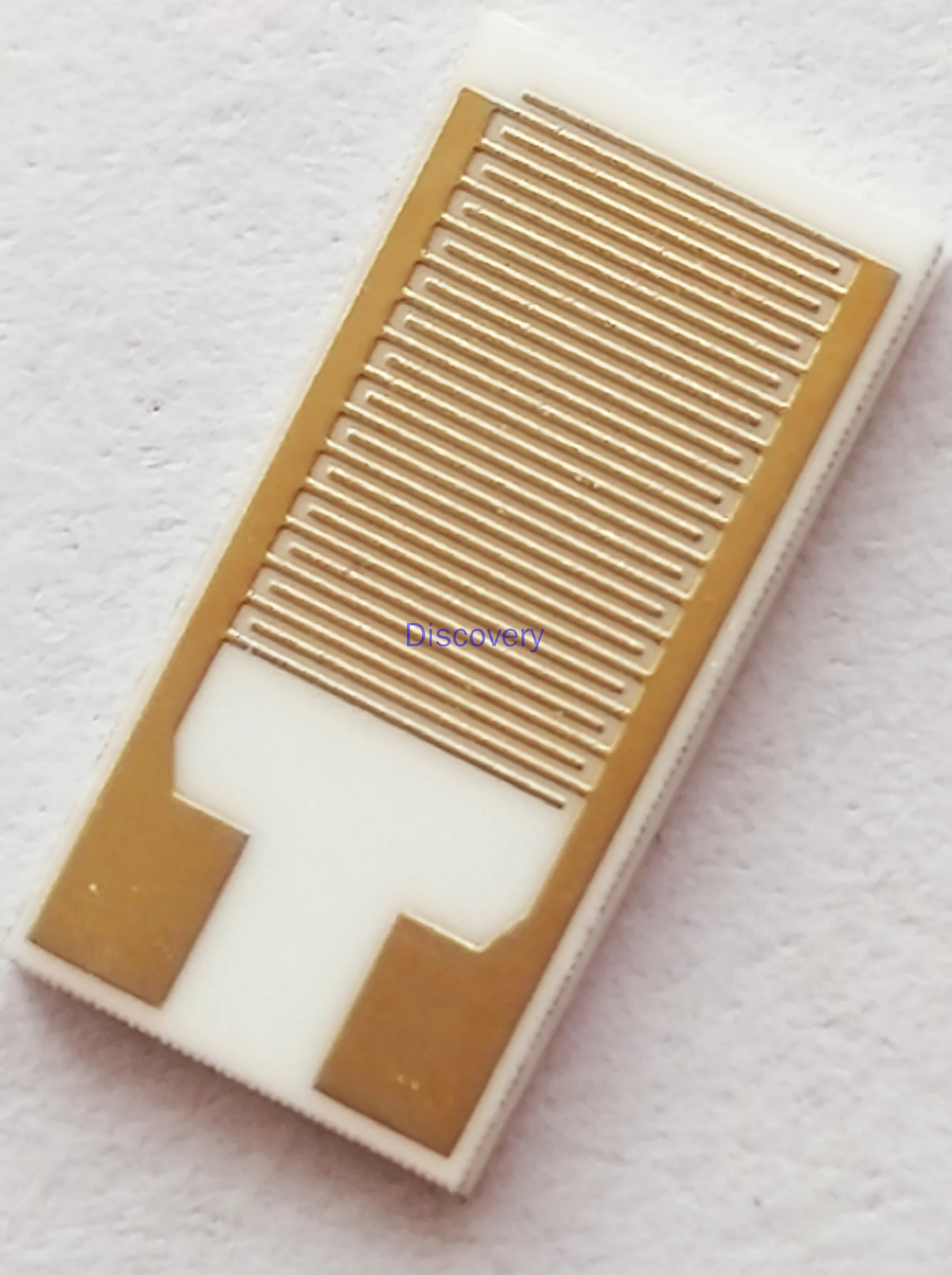 Gold Electrode Sensor Heating Electrode Comb Interdigital Substrate