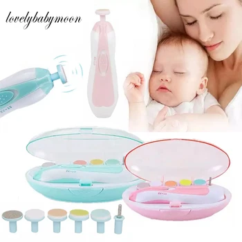 

Portable Electric Safe Nail Clipper Cutter Baby Trimmer Manicure Pedicure Clipper Scissors Kids Infant Baby Cutter Nail Care