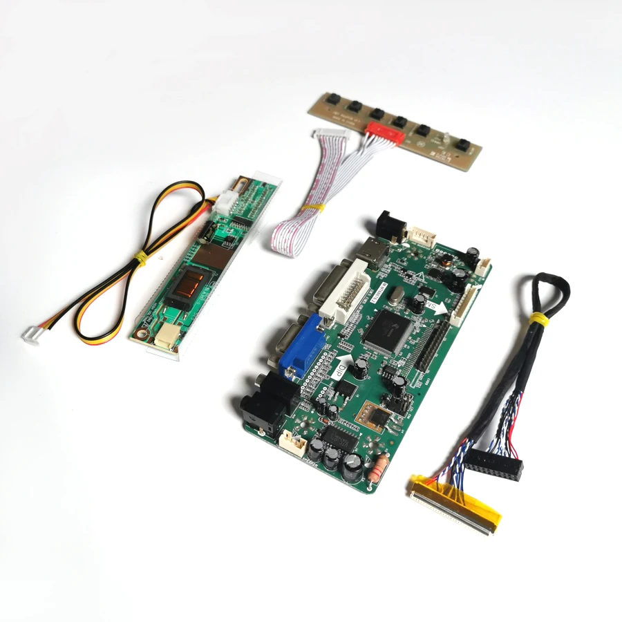 Для B170PW05 V1 V2 HDMI+ VGA+ DVI CCFL LVDS 30Pin 1" 1440*900 ЖК-монитор панель M. NT68676 экран контроллер привода DIY kit