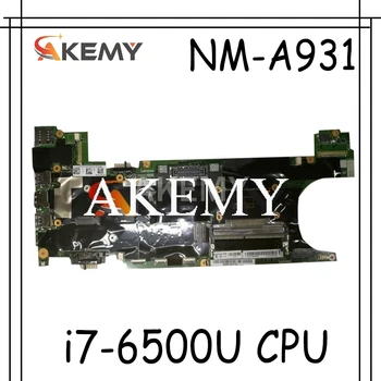 

SAMXINNO NM-A931 Motherboard For Lenovo Thinkpad T470 NM-A931 Laotop Mainboard with i7-6500U CPU