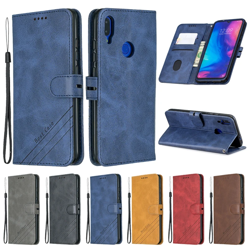 Magnetica Del Cuoio Di Vibrazione Di Caso Per Xiao Mi Rosso Mi Nota 7 5 6 Pro 7A 5A 6 5 Più Andare K20 Pro Fonda Xiao Mi Mi A1 A2 A3 Lite 9T Cc 9E Cas