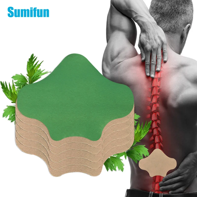 Lumbar Spine Pain Patch Wormwood Back Muscle Medical Stickers Arthritis Joint Moxibustion Chinese Herbal Plasters 12/24/36pcs
