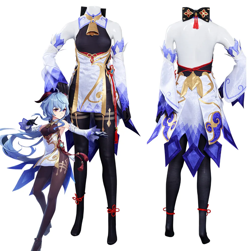 

Game Genshin Impact - GanYu Cosplay Costume Jumpsuit Outfits Halloween Carnival Suit