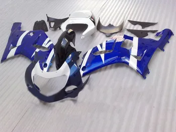 

Motorcycle Fairing kit for GSXR600 750 K1 01 02 03 GSXR 600 GSXR750 GSX-R600 750 2001 2002 2003 White blue Fairings set