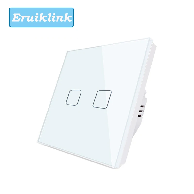 Настенный выключатель Eruiklink стандарта ЕС/Великобритании переключатели света