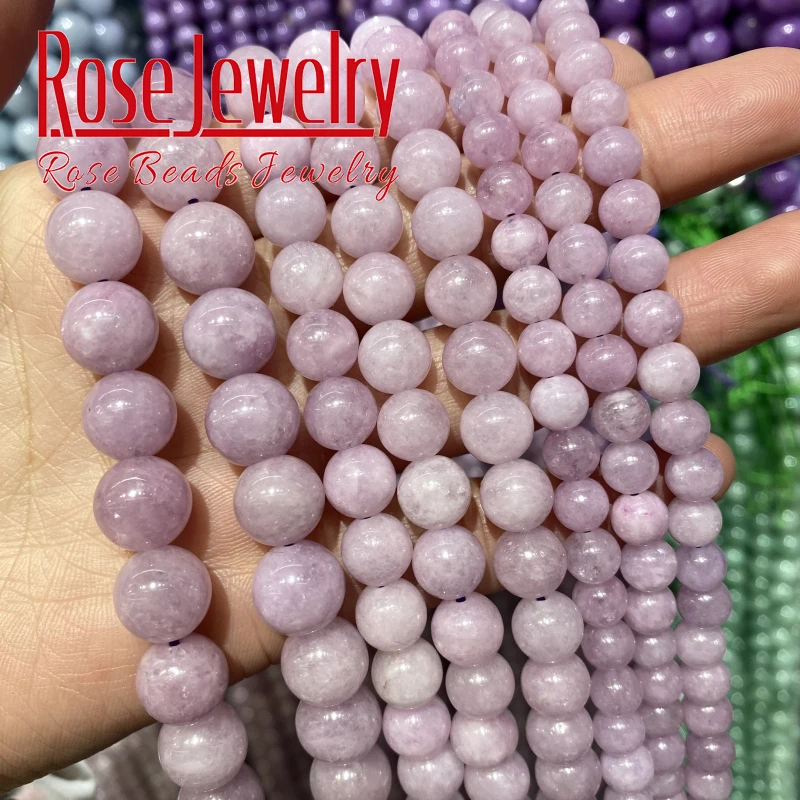Wholesale Natural Genuine Stone Gemstone Round Spacer Loose Beads 4/6/8/10MM NEW 