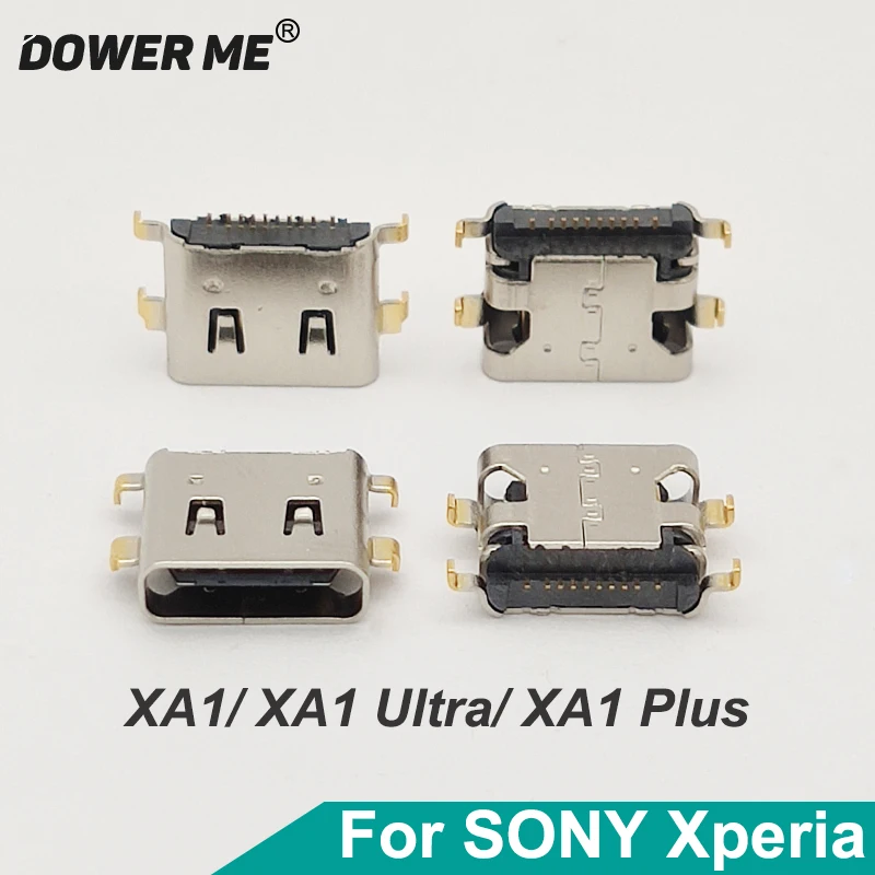 Зарядный usb порт Dower Me Type C для Sony Xperia XA1 XA1u XA1P Ultra Plus гибкий кабель док станция