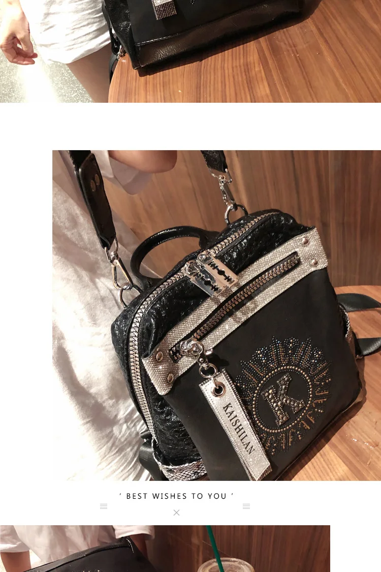 Милый рюкзак Для женщин Mochila роскошные дизайнерские кожаные рюкзаки маленький дорожный рюкзак, школьный рюкзак для девочек