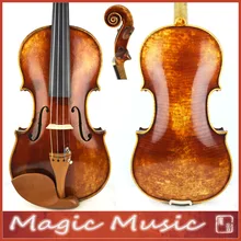 Кость Гайка! Действительно впечатляющая мастерская мастера скрипки 4/4#2106, русская ель и масло лак ручной работы