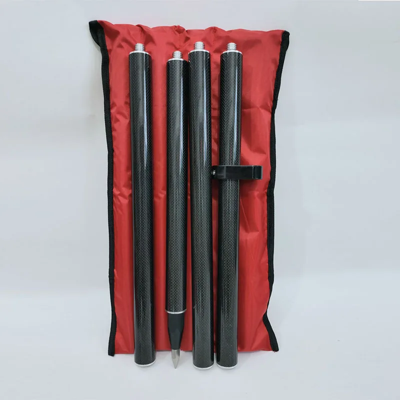 SurveyPole18MLengthGPSPrismPoleCarbonFibreGNSSRTKSurveying