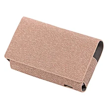 2 в 1 электронная сигарета флип двойная Обложка книги для IQOS 3,0 защитный чехол сумка для хранения держатель Чехол кошелек кожаный Cas