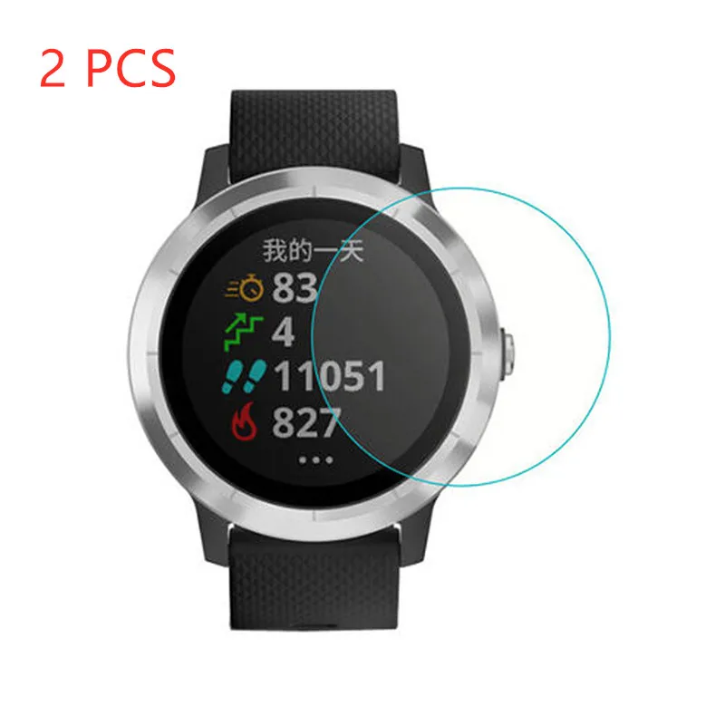 Tempered Glass Protective Film Guard For Garmin Vivoactive 3 Smart Watch Vivoactive3 Element/3T Trainer Screen Protector Cover 