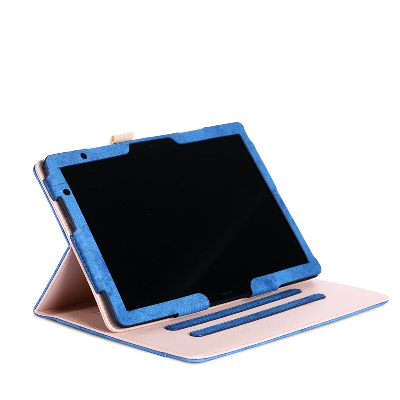 Tanie PU skórzane etui do Huawei MediaPad M5 Lite 10 pokrowiec na tableta do Huawei MediaPad T5 10 AGS2 W09 L09 L03 W19 10.1 \