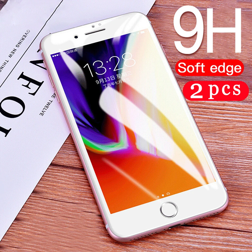 Закаленное защитное стекло для iphone 11 pro X XR XS MAX 7 8 plus 6 6S 5 | Мобильные телефоны и
