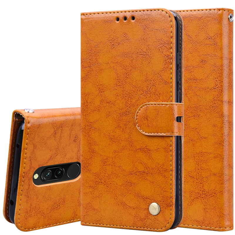 

Case For XiaoMi RedMi 8A Soft Silicon Anti-fall Case Fashion Flip Wallet Leather Card Slot Stand Cover For RedMi 8 8A Funda