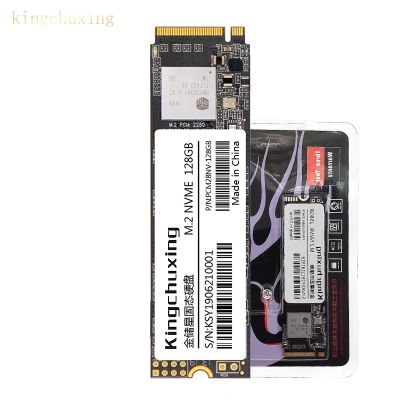 Kingchuxing M.2 SSD M2 NVME 512 Гб PCIe 1 ТБ 256 ГБ 128 Внутренний твердотельный накопитель 2280