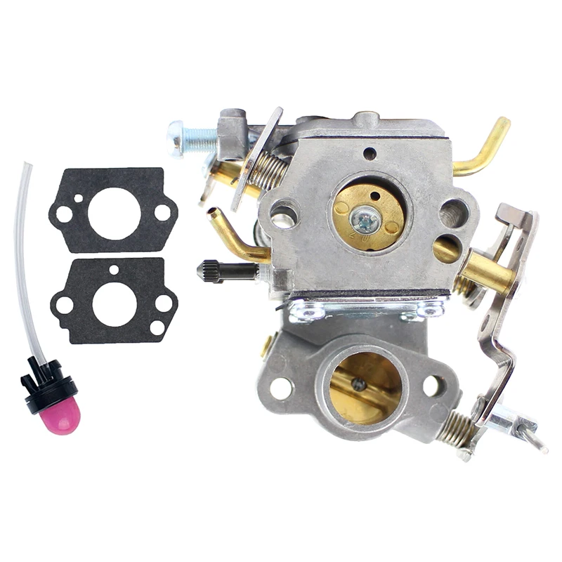 1set Carburetor Poulan Pro PP4218A 18Inch 42CC Chainsaw Carburetor Carb Carburetor Primer Line Gasket Carburetor Primer Bulb New