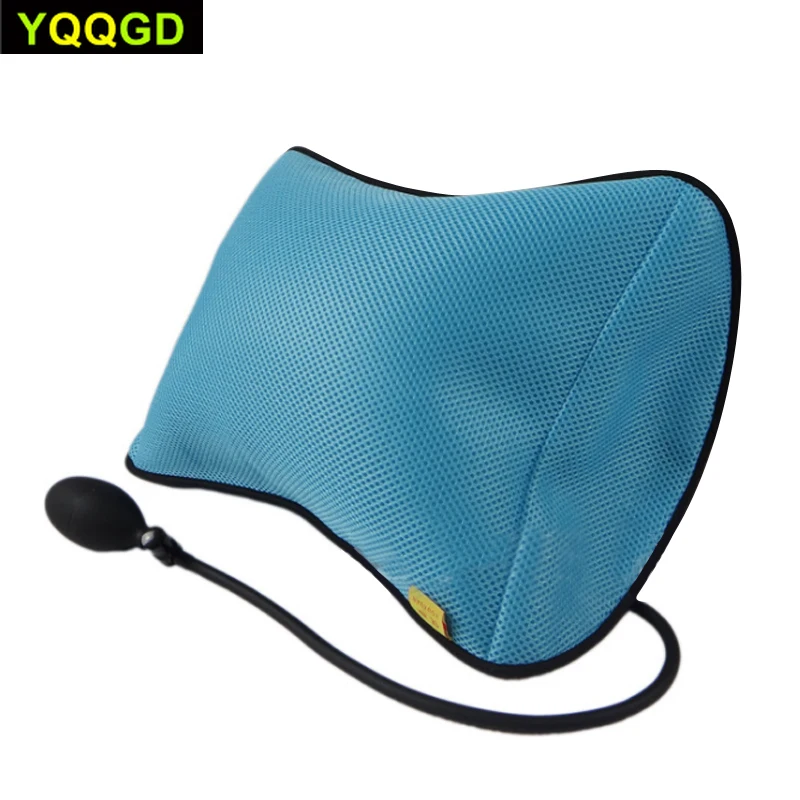 Portable Inflatable Lumbar Support Cushion/ Massage Pillows Orthopedic Design for Back Pain