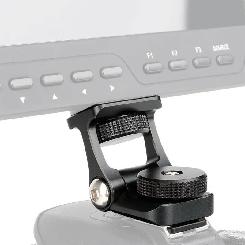 

Portable Mini Ball Head Tripod Monitor Hot Shoe Bracket for Camera PUO88