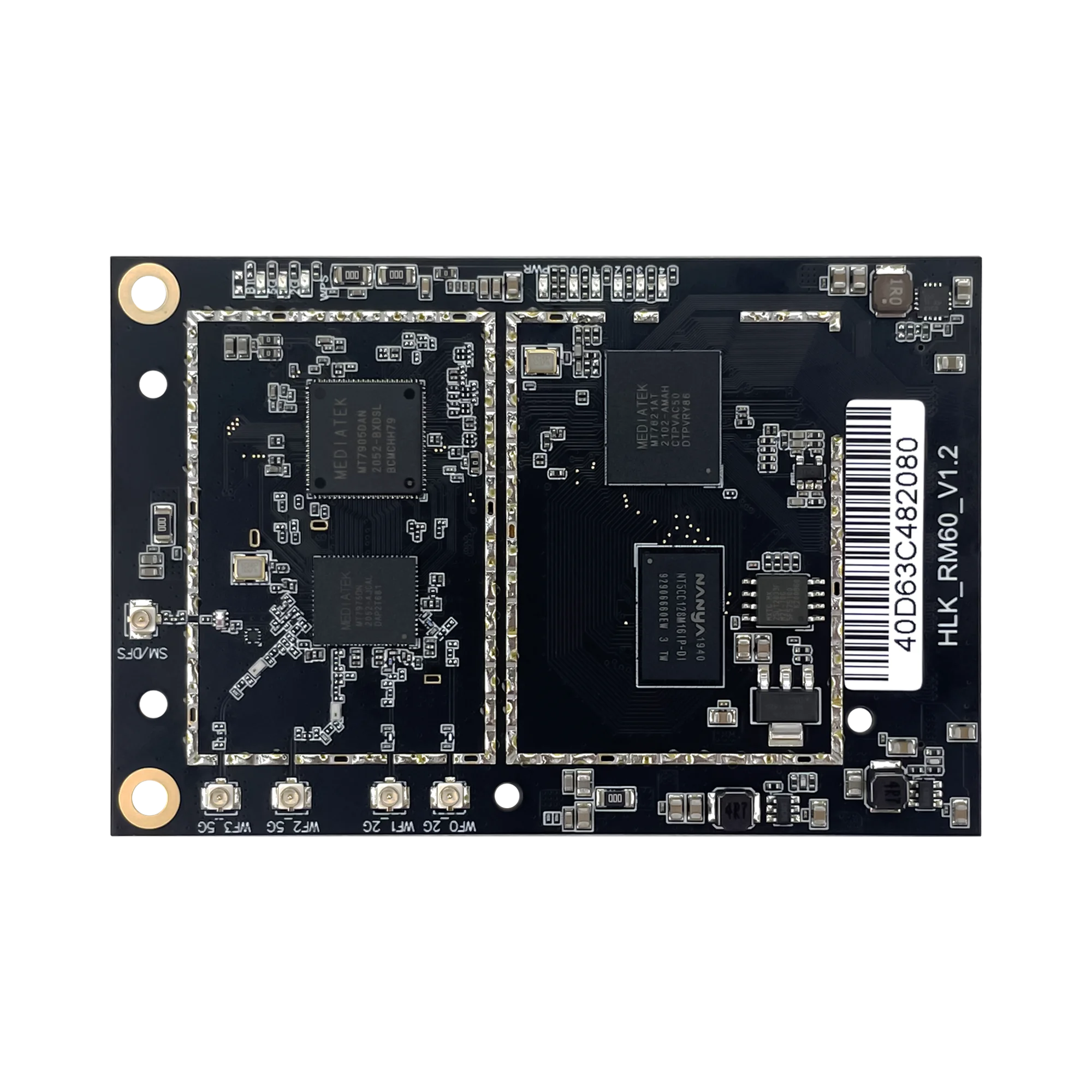 Free shipping New WiFi 6 wireless routing module RM60 ax Gigabit 5g dual band serial port WiFi module openwrt development board 6