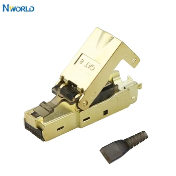 

Industrial First Class RJ45 Shielded Field Plug Cat.6A CAT7 CAT8 STP Field Termination Plug Connector