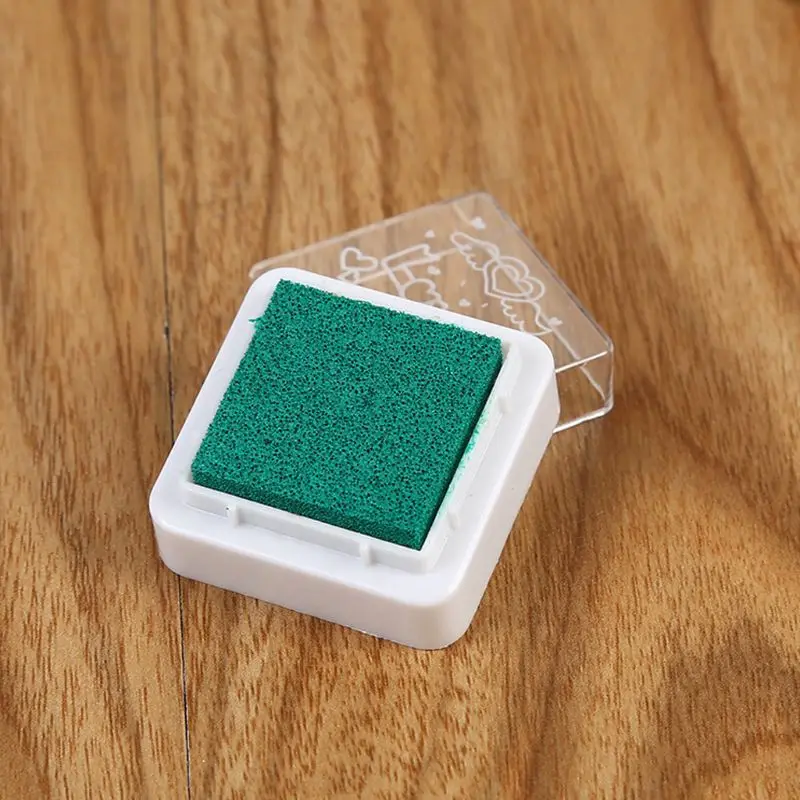 24Pcs Mini Kids Fingerprint Painting Colorful Ink Pad Stamp Partner Baby DIY Art Craft Seal Graffiti Tool Early Educational Toy