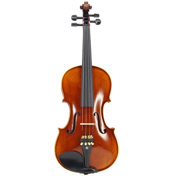 

4/4 High-grade violin for student grade Handmade Light pattern ebony configuration Teacher recommended