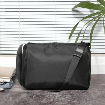 

Travel Bag Luggage Bags Shoulder Messenger Bag Men'S Korean Version Of Soft Large Capacity Fitness