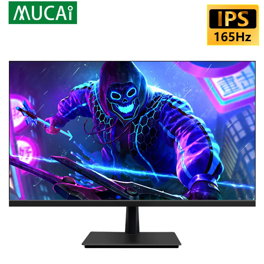 Монитор MUCAI 27 дюймов 144 Гц ЖК-дисплей HD 165 IPS игровой компьютер плоская панель