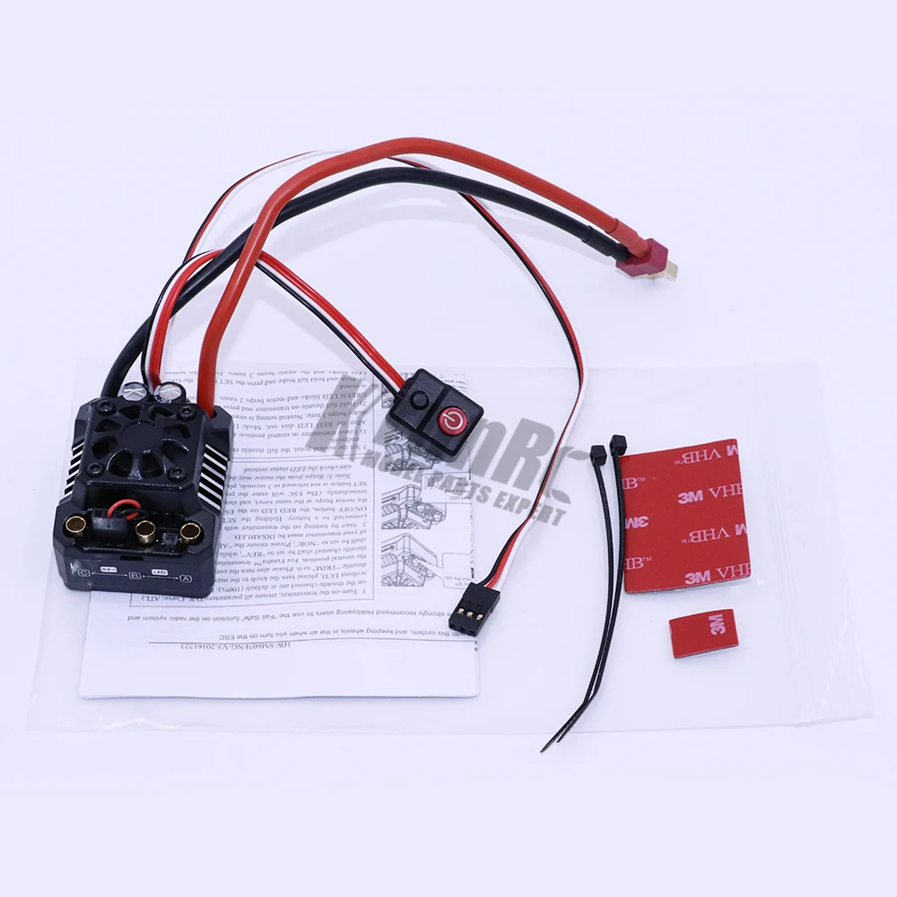 1 шт. HOBBYWING MAX10 SCT RTR 80A бесщеточный ESC для 1/10 RC автомобиля