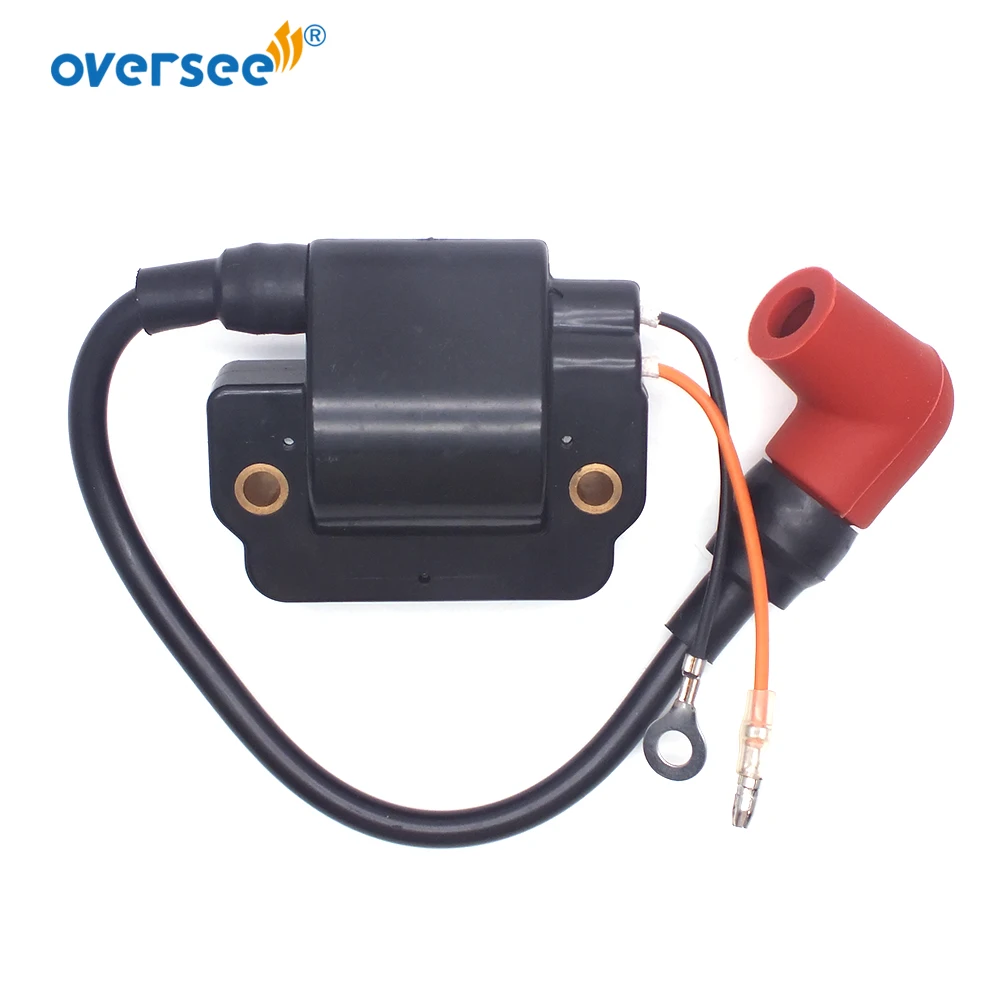 

6E5-85570 Ignition Coil For Yamaha Outboard Parts 115HP 2 Stroke 3 CYL 6E5-85570-11 6E5-85570-00 inclued the spark plug cap