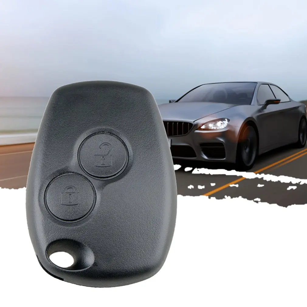 2 Buttons Car Key Shell Remote Fob Cover Case Blank Fob For Renaul t Dacia Modus Clio 3 Twingo Kangoo 2 No Logo