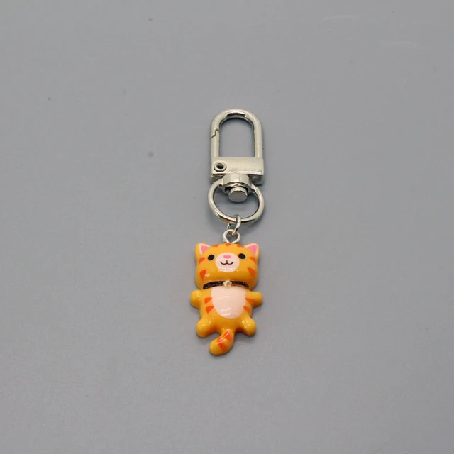 Porte cl s pendentif chat mignon 1 pi ce cadeau pour femmes mode Simple couleur chat