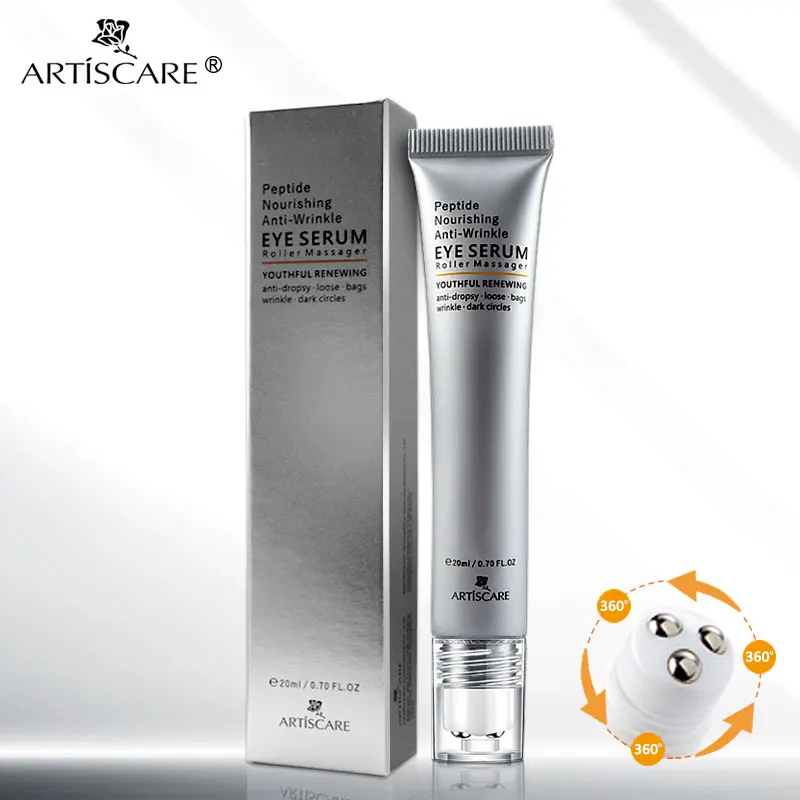 Пептидная Сыворотка для кожи вокруг глаз ARTISCARE + крем лица с тонкими линиями
